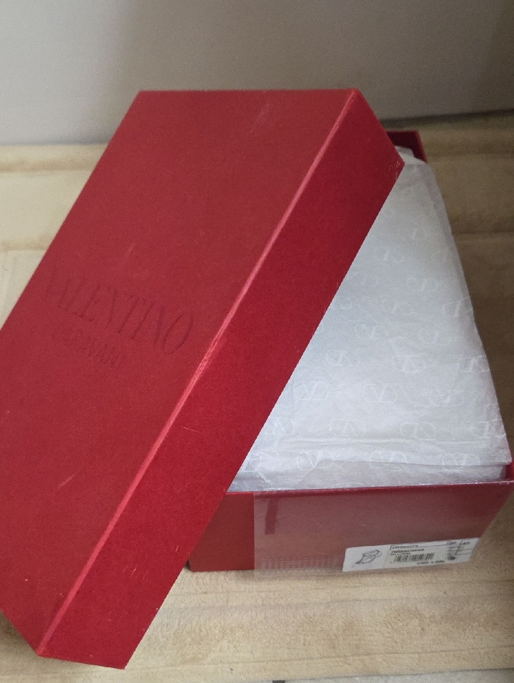 Valentino Red Rocktud Flats - Picture 8 of 10